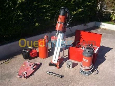 carottage tout diamètre et profondeur 