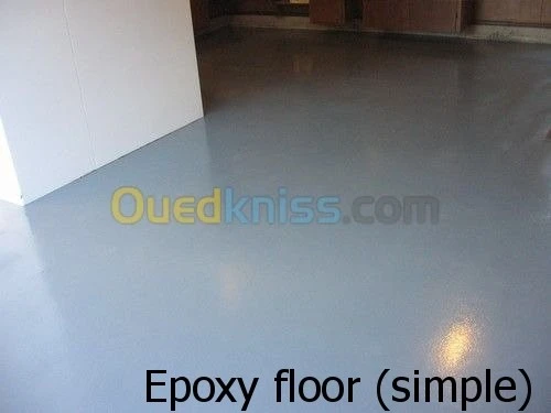 " EPOXY Ensemble " -sol et décoration