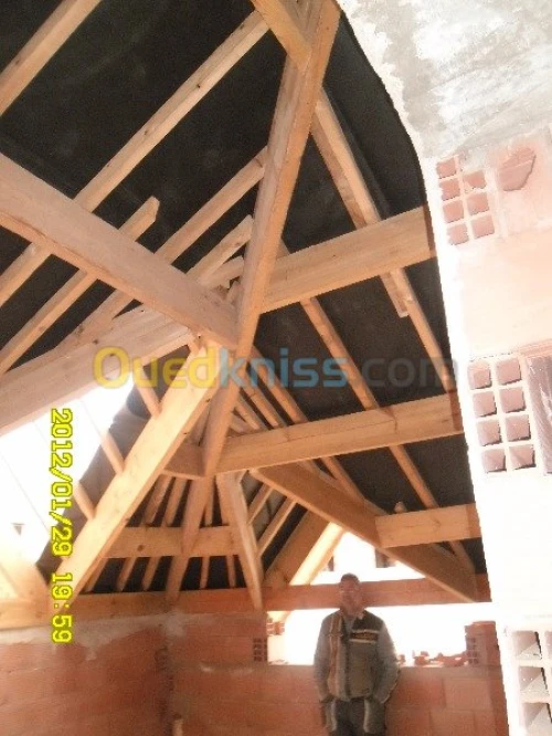 charpente  en  bois
