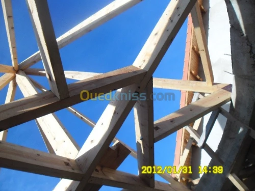 charpente  en  bois