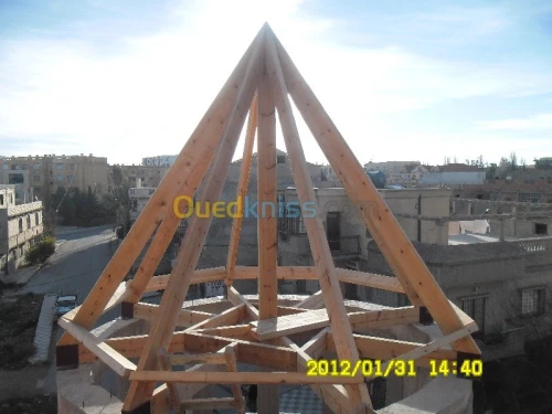 charpente  en  bois