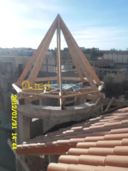 charpente  en  bois