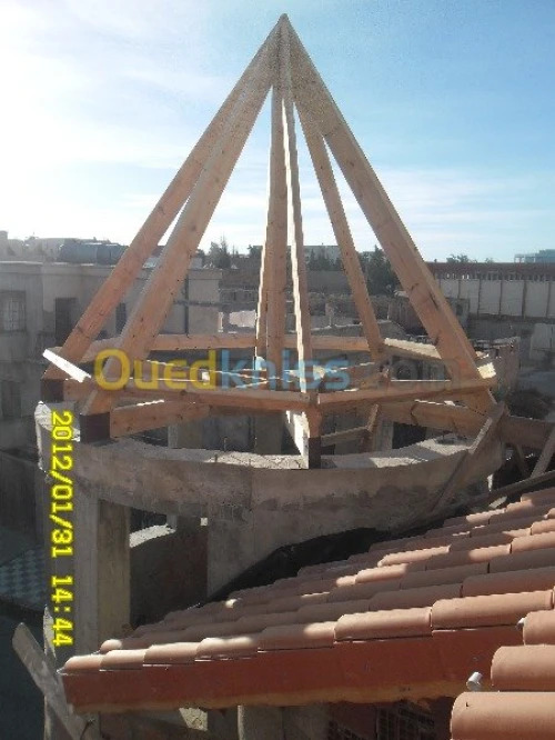 charpente  en  bois