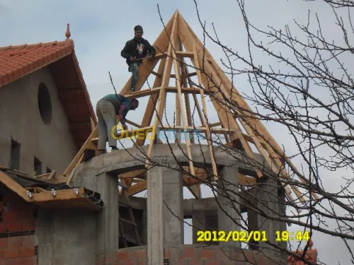 charpente  en  bois
