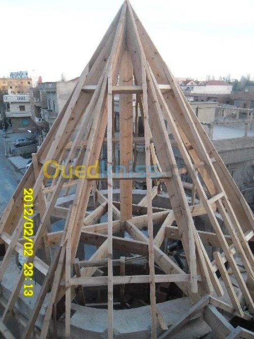 charpente  en  bois
