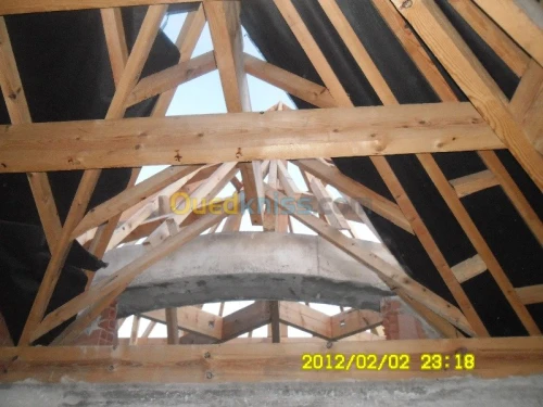 charpente  en  bois