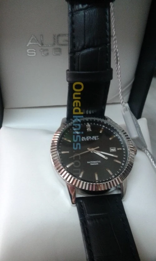 Montre automatique diamants august 