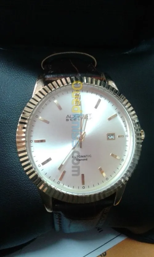 Montre automatique diamants august 