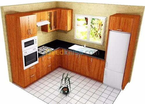 CONCEPTION SCHEMA CUISINES DRESSING 3D