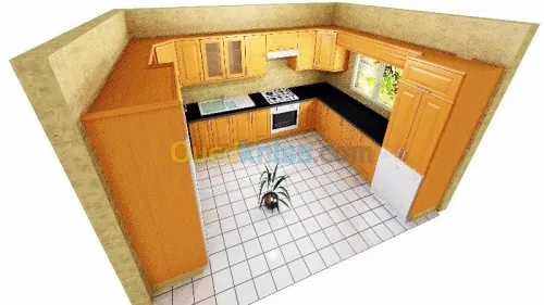 CONCEPTION SCHEMA CUISINES DRESSING 3D