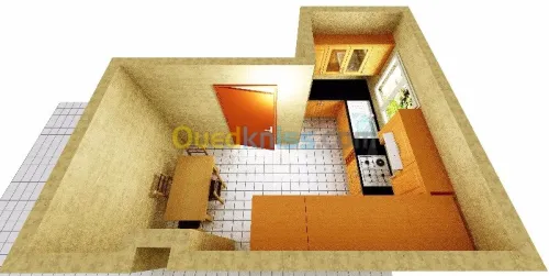 CONCEPTION SCHEMA CUISINES DRESSING 3D
