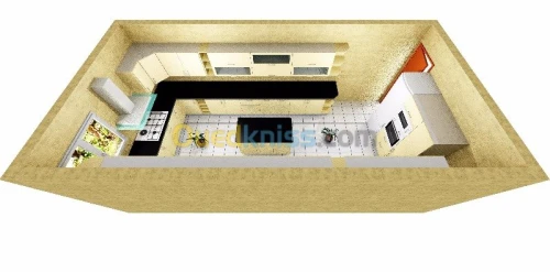 CONCEPTION SCHEMA CUISINES DRESSING 3D