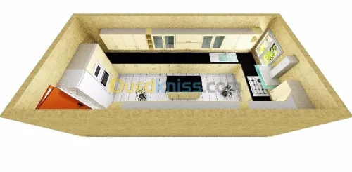 CONCEPTION SCHEMA CUISINES DRESSING 3D