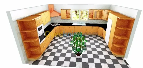 CONCEPTION SCHEMA CUISINES DRESSING 3D