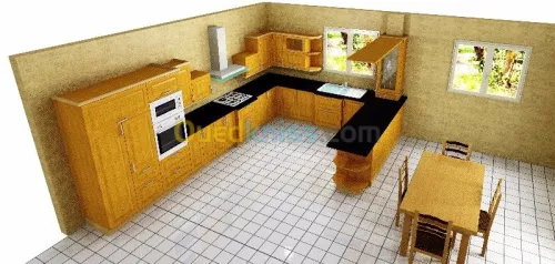 CONCEPTION SCHEMA CUISINES DRESSING 3D