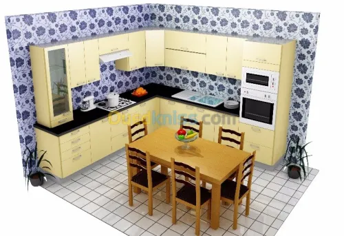 CONCEPTION SCHEMA CUISINES DRESSING 3D