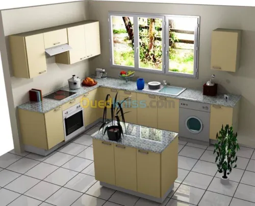 CONCEPTION SCHEMA CUISINES DRESSING 3D