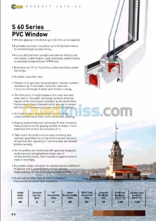 Vente profilé pvc et accessoires