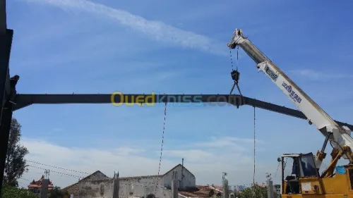 Fabrication  charpente mitallique 