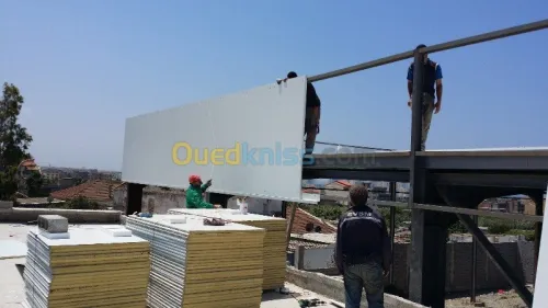 Fabrication  charpente mitallique 