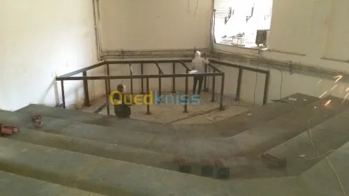 Fabrication  charpente mitallique 