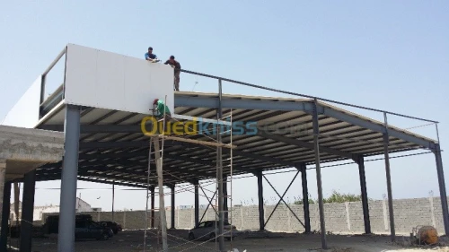 Fabrication  charpente mitallique 