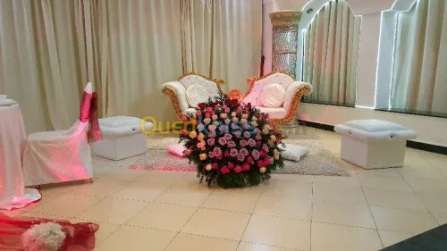 Organisation de mariage . Decoration .