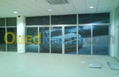 menuiserie aluminium, cloison amovible