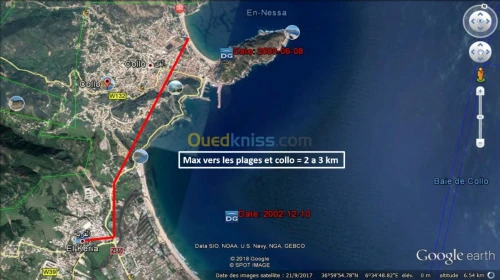 Location Appartement F2 Skikda Collo