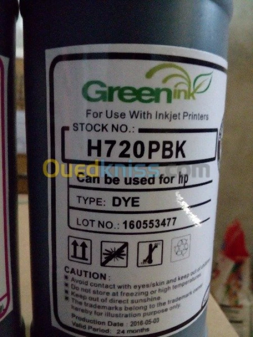 encre de recharge pour traceur hp T520
