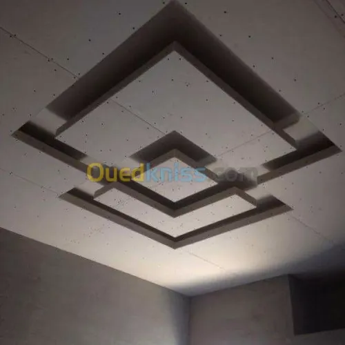 p.v.c placo platre peinture et epoxy 