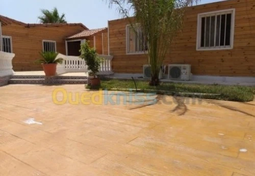 fabrication de chalet