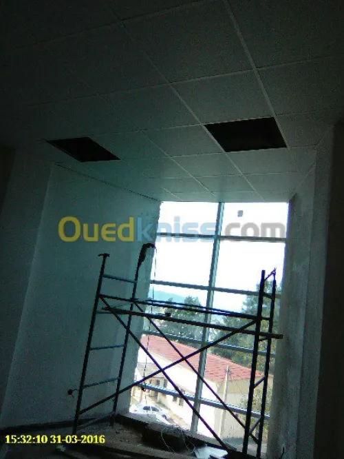 placo platre,pvc,dimontable,aluco band