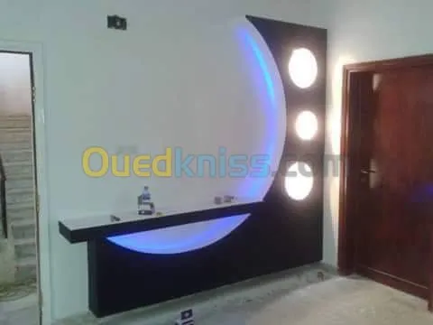 placo platre,pvc,dimontable,aluco band