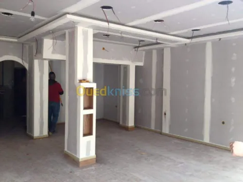 placo platre,pvc,dimontable,aluco band