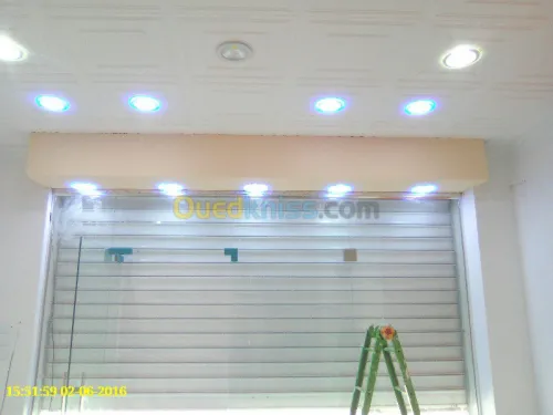 placo platre,pvc,dimontable,aluco band