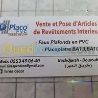 pvc & placoplatre 