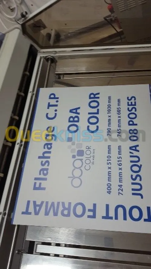 Pré-presse Flashage CTP