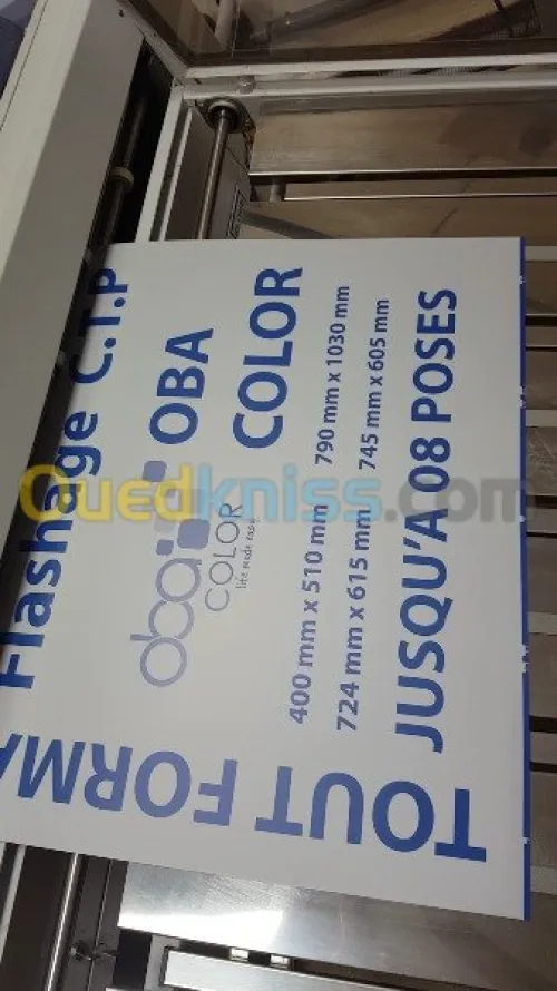 Pré-presse Flashage CTP