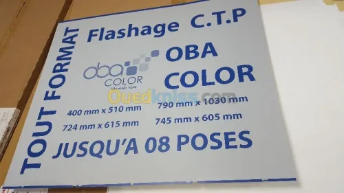 Pré-presse Flashage CTP