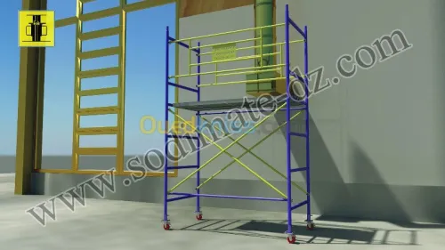 Echafaudage de façade homologué