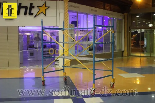 Echafaudage de façade homologué