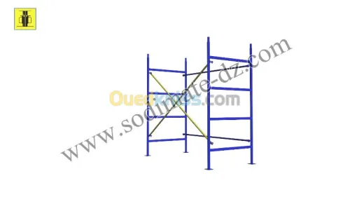 Echafaudage de façade homologué