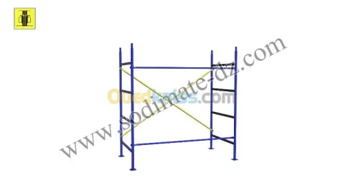 Echafaudage de façade homologué