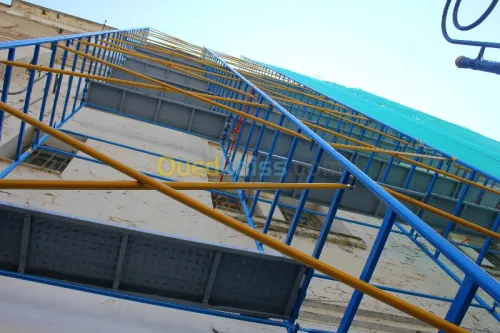 Echafaudage de façade homologué