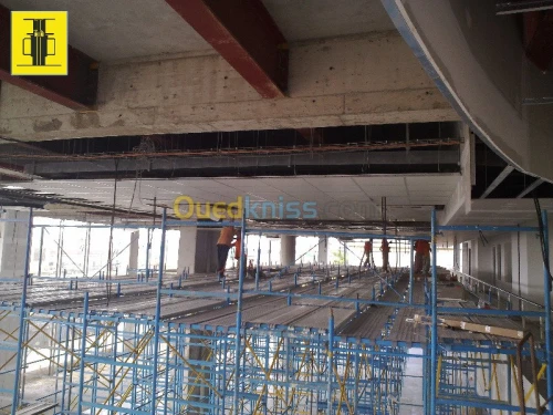 Echafaudage de façade homologué