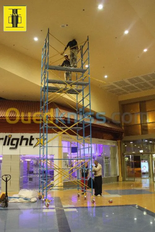 Echafaudage Roulant 2 à 6m.