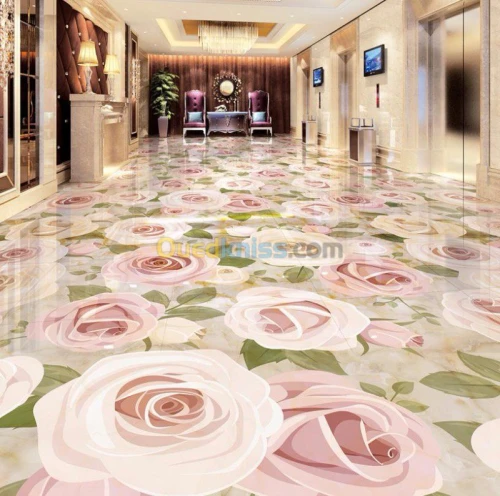 REVETEMENT DES SOLS EN EPOXY 3D 