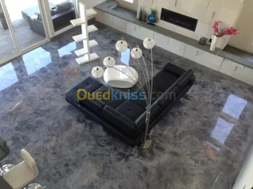 REVETEMENT DES SOLS EN EPOXY 3D 