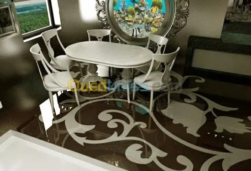 REVETEMENT DES SOLS EN EPOXY 3D 